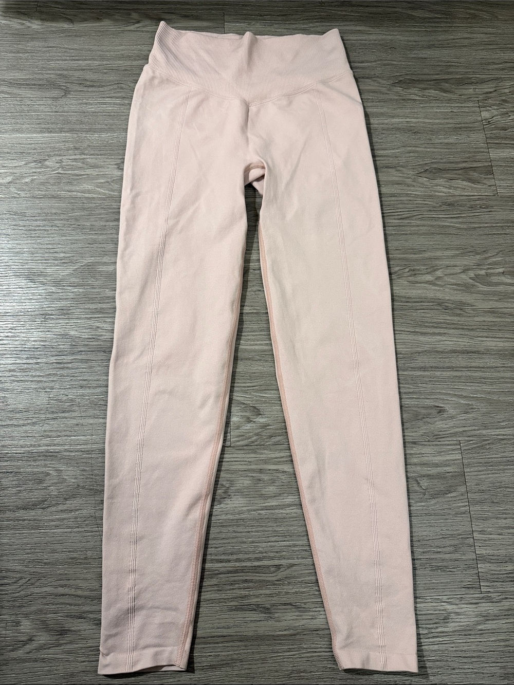 PINK Victoria's Secret Pale Pink High-Waist Leggings Sz SP